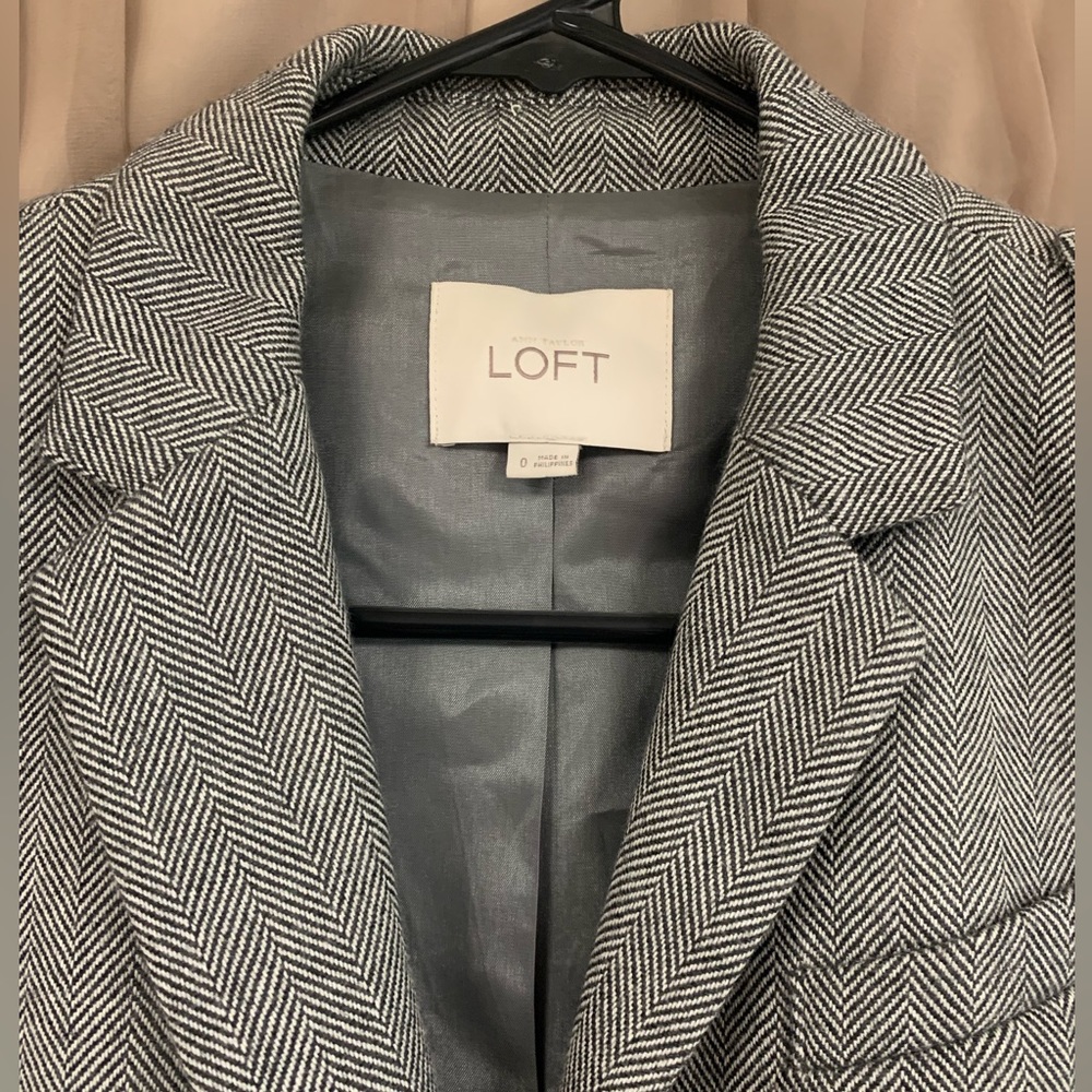 Patterned Loft Blazer - Picture 2 of 3